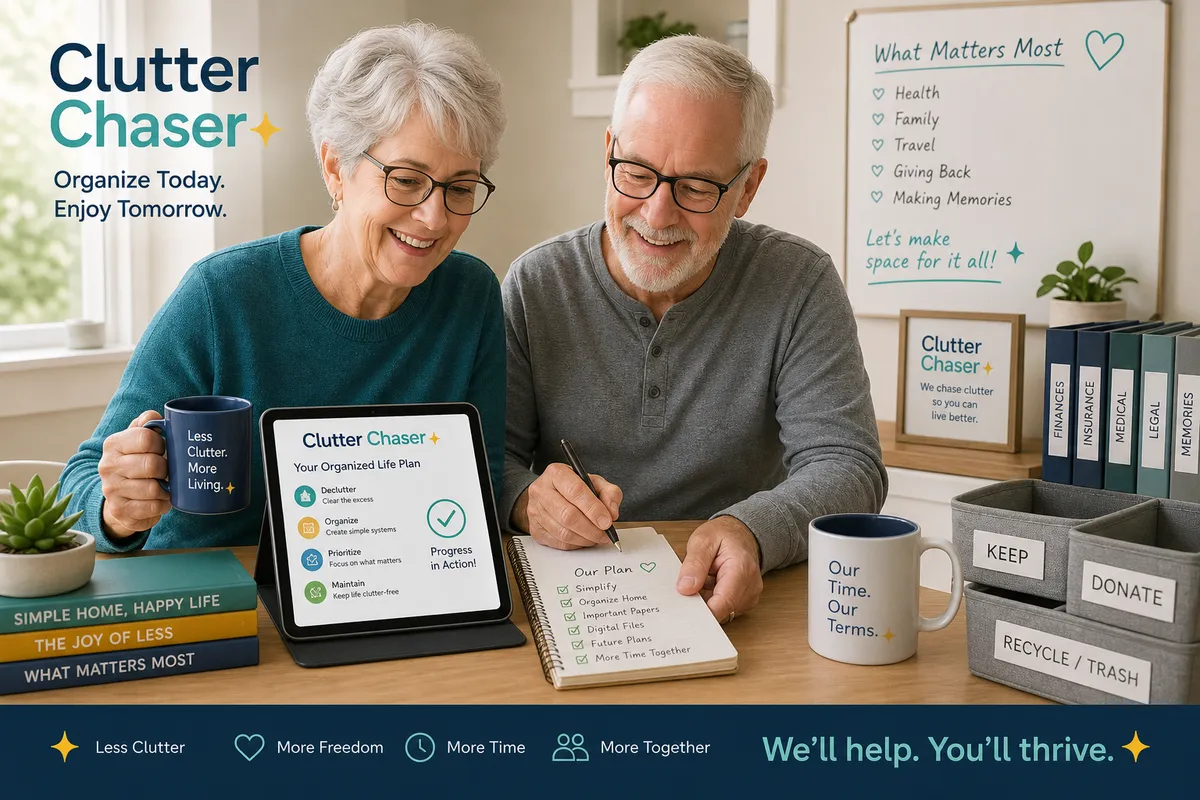 Clutter Chaser for seniors.